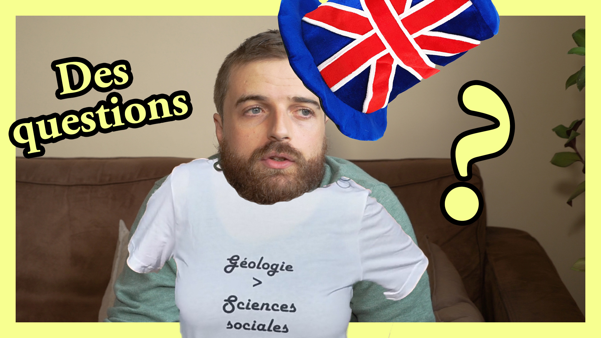 T-shirts !  Podcasts ! Anglais ! Questions !